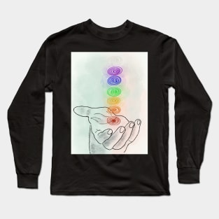 Healing Energy Long Sleeve T-Shirt